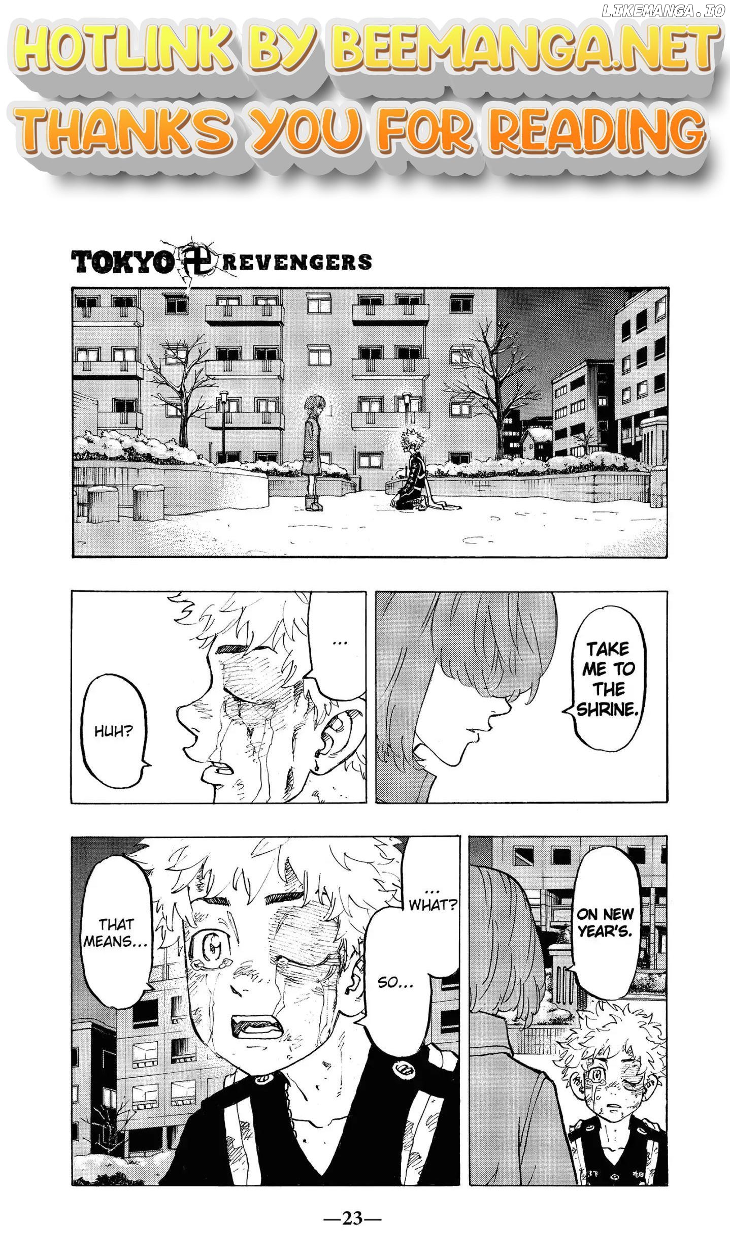 Tokyo Revengers, Chapter 109 image 01